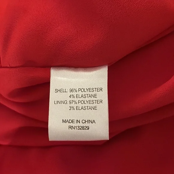 Lovers + Friends Revolve Patrick red formal cocktail maxi dress women size XS - Picture 11 of 11